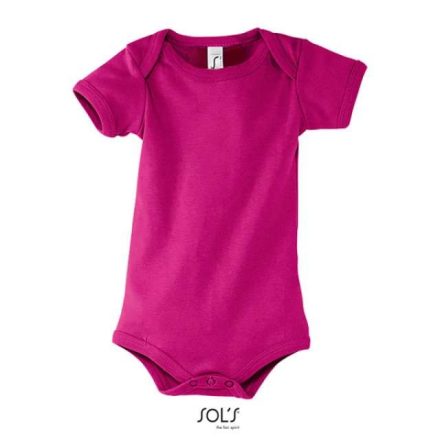 Gyermek Body pamut, fuchsia