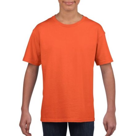 Gyermek pamut póló, narancssárga