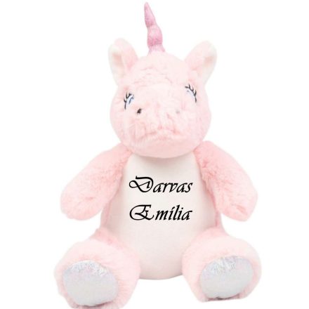 Névre szóló unikornis (születési adatokkal is kérhető) 35 cm